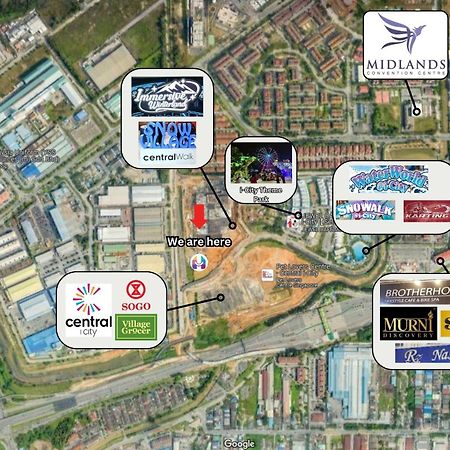 Hostahome Suites At I-City, Central Mall Shah Alam Exterior foto