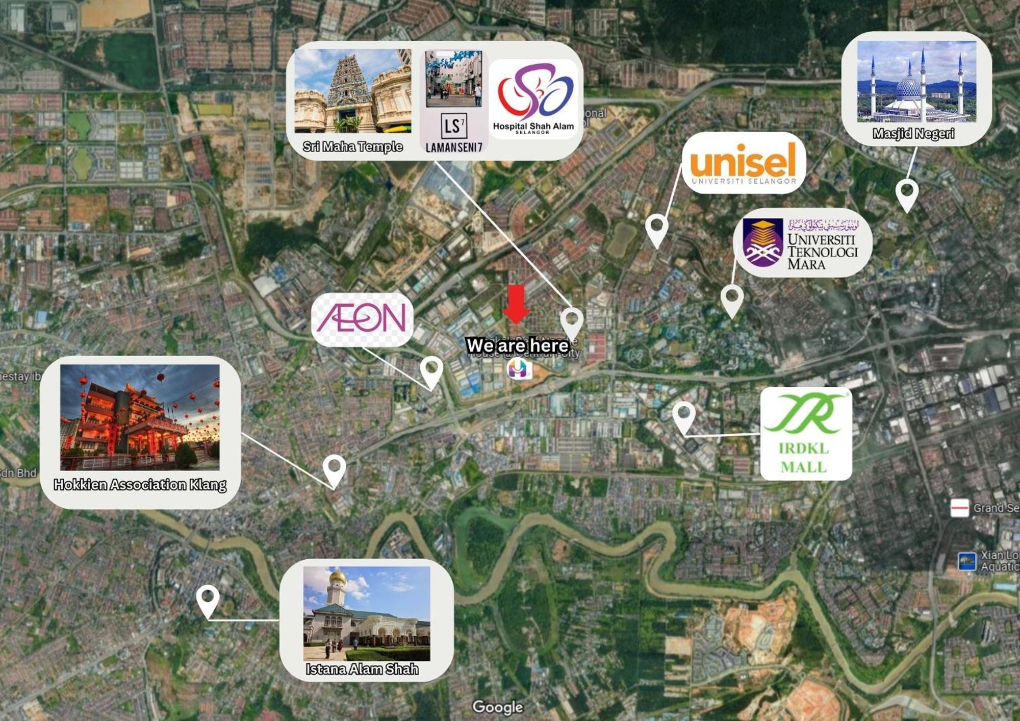 Hostahome Suites At I-City, Central Mall Shah Alam Exterior foto