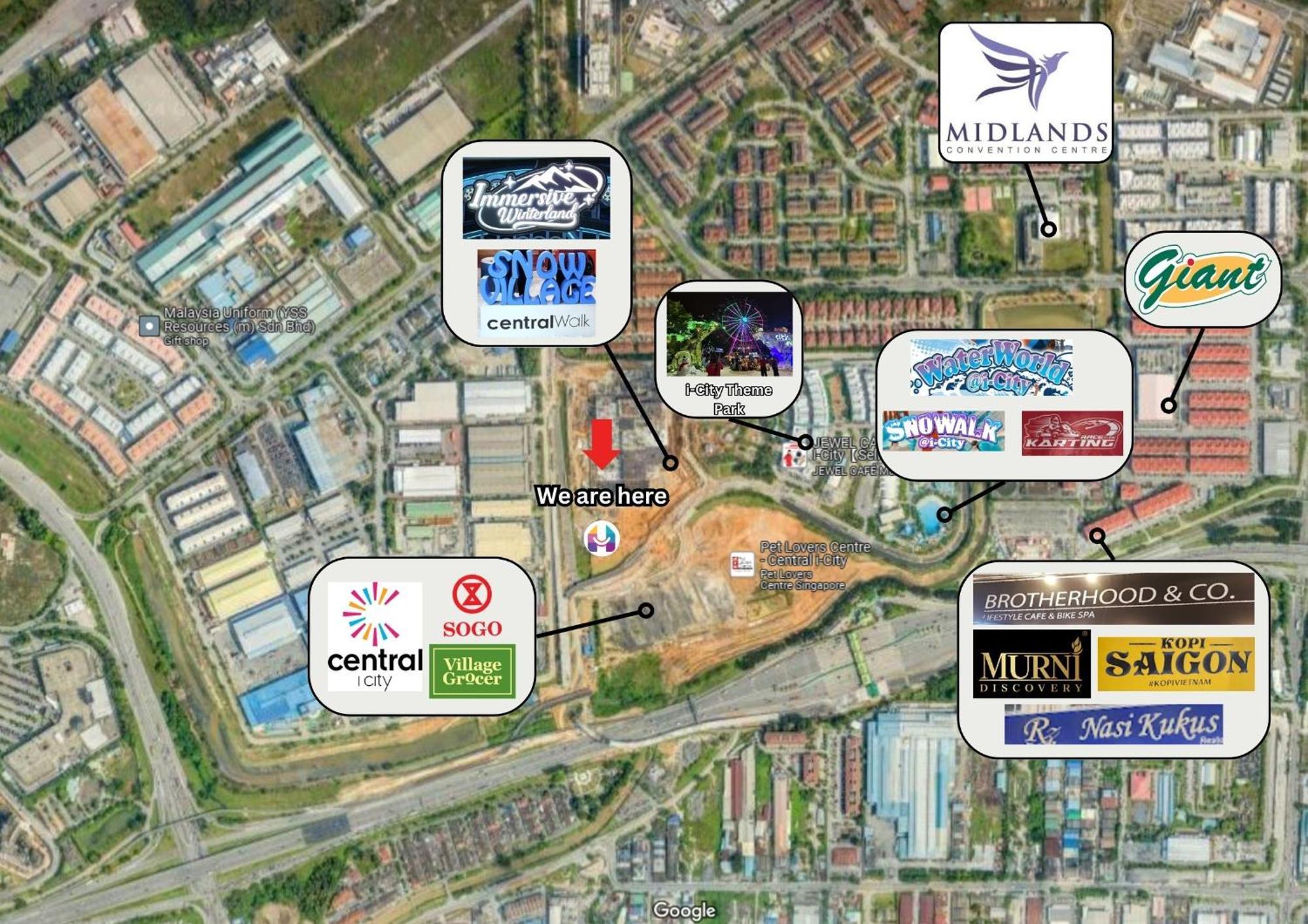 Hostahome Suites At I-City, Central Mall Shah Alam Exterior foto